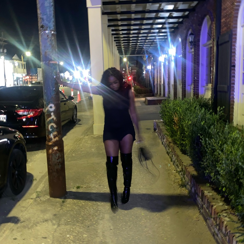 Emory Park Black Mini Dress